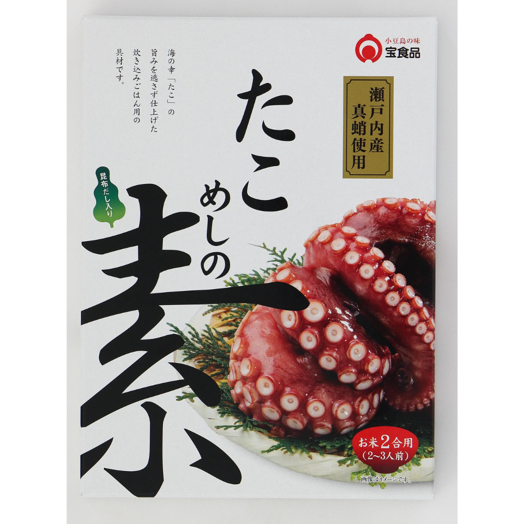 瀬戸内海産たこめしの素 – 京宝亭 ／小豆島のお土産に