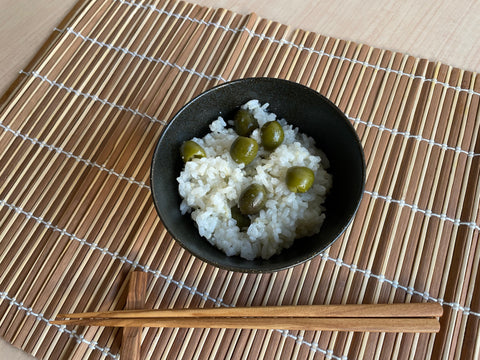 新漬を使った炊き込みご飯