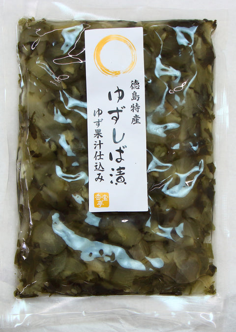 ゆずしば漬 パッケージ