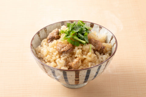 鶏めしの素 炊き上がり（茶碗）